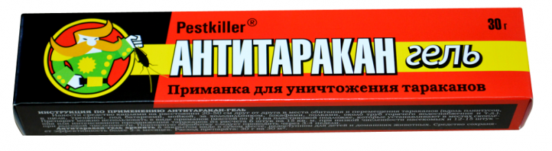 Антитаракан-гель, шприц 30 гр. Антитаракан-гель, шприц 30 гр.